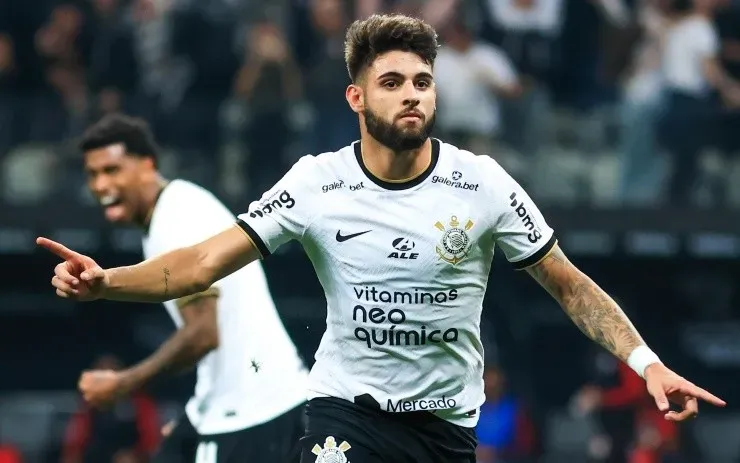 Marcello Zambrana/AGIF – Yuri Alberto, um dos principais jogadores do Corinthians, elogiado em nota da Gaviões da Fiel