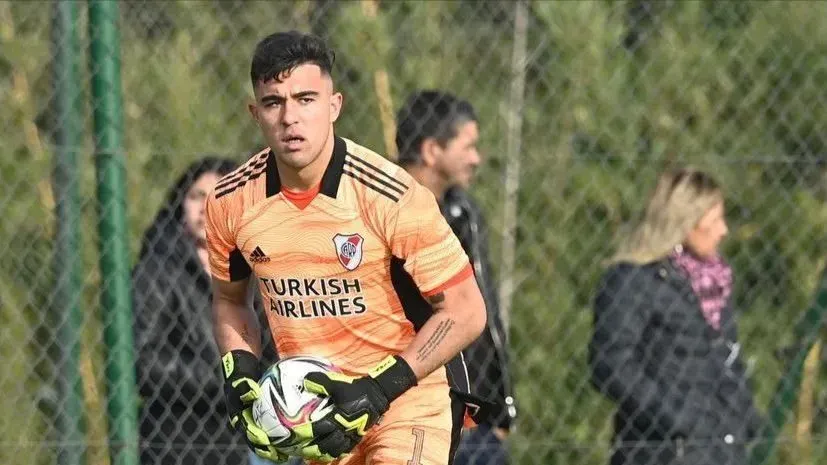 Gabriel Degenhardt, arquero de la Reserva de River.