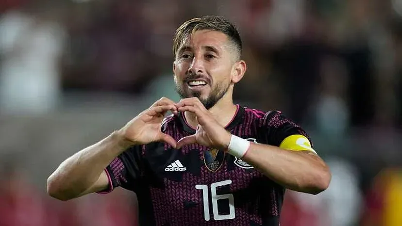 Héctor Herrera con la Selección de México