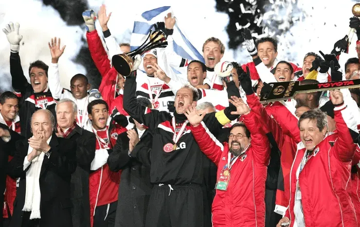 São Paulo quase enfrentou o Al Ahly nas semifinais do Mundial de 2005 (Foto: Getty Images)