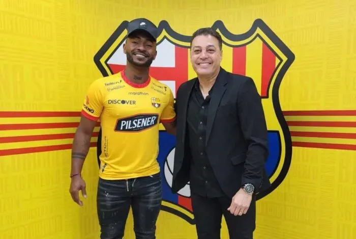 Pedro Pablo Perlaza llegó a Barcelona SC a mitad de 2023. (Foto: @BarcelonaSC)