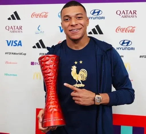 Reprodução/Instagram/@k.mbappe