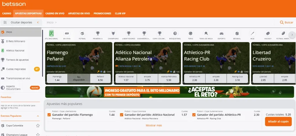 apuestas deportivas betsson