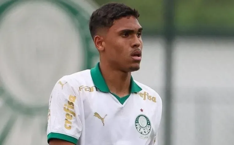 Gabriel De Azevedo en la Sub-20 del Palmeiras