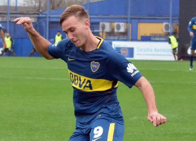 Matías Roskopf jugó hasta la Reserva en Boca y no llegó a debutar en Primera. (Instagram)