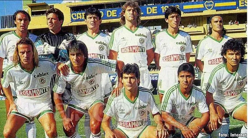 Mandiyú en la vieja Bombonera.