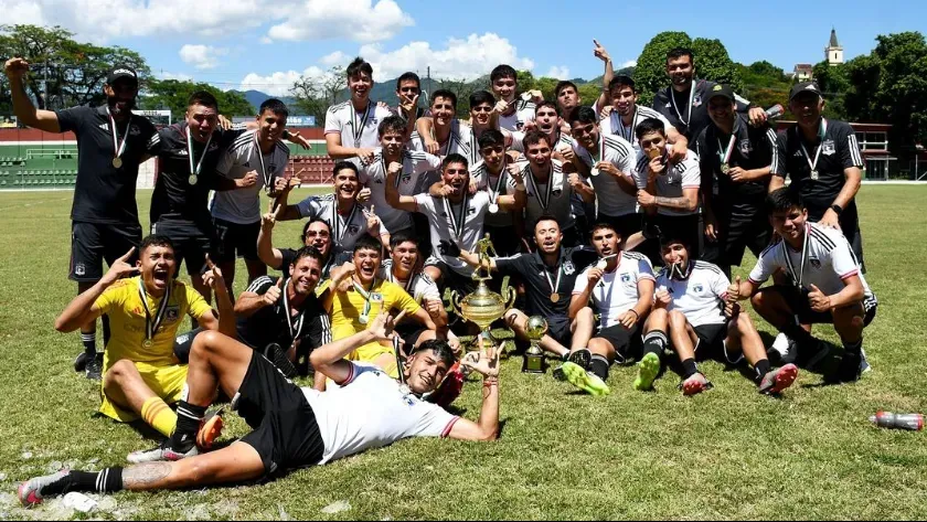 Colo Colo Proyección, campeón de la Copa Xerém en Brasil | Foto: Colo Colo Fútbol Joven