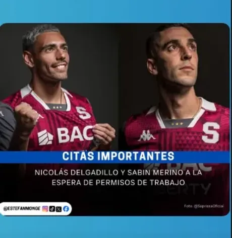 Nicolás Delgadillo y Sabin Merino – Saprissa