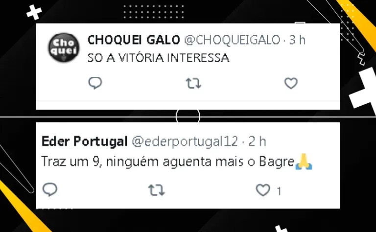 Imagem do confronto entre Atlético-MG x Corinthians