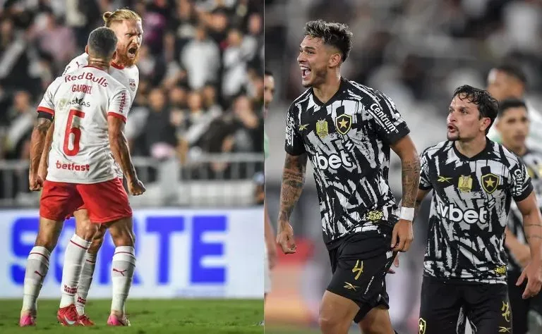 Bragantino e Botafogo se enfrentam pelas oitavas de final da Copa do Brasil e duelo agita torcedores na Web. Foto:  Thiago Ribeiro/AGIF