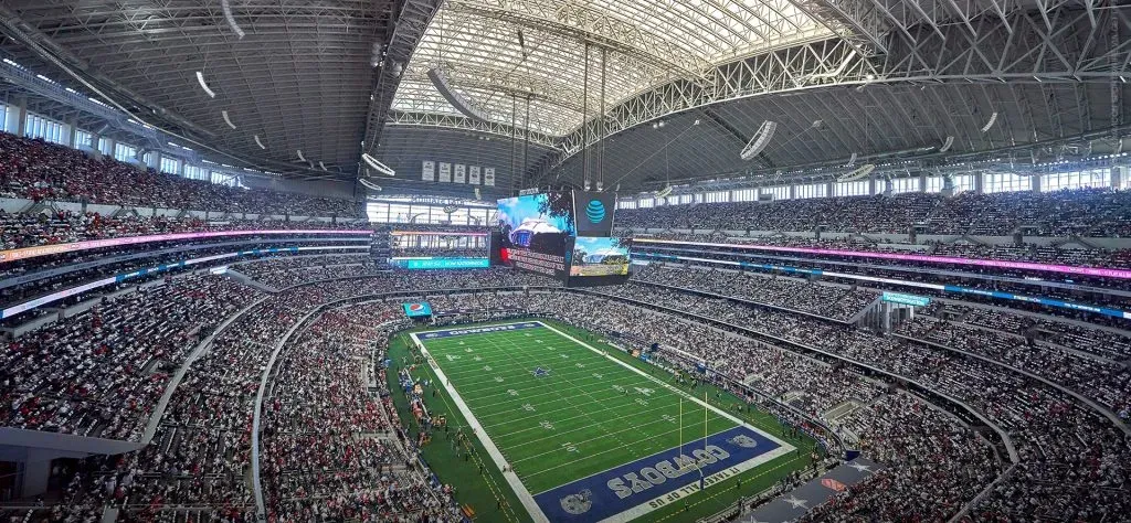 El imponente AT&amp;T Stadium donde Chile jugará ante Perú