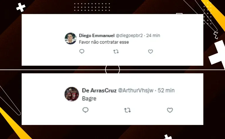 Torcida do Flamengo comenta sobre possível contratação de Marcos Antônio