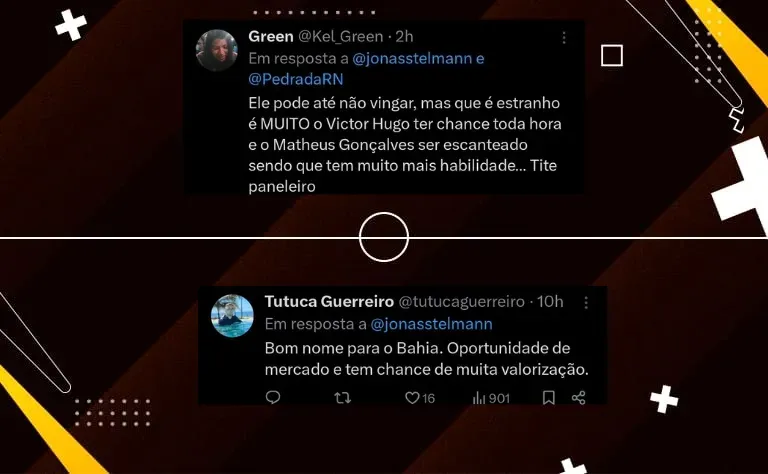 Repercussão via Twitter