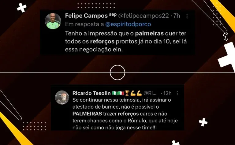 Repercussão via Twitter