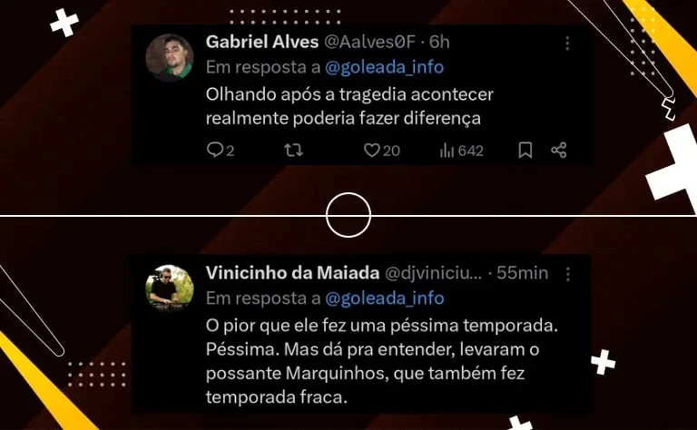 Repercussão via Twitter