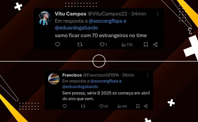 Repercussão via Twitter