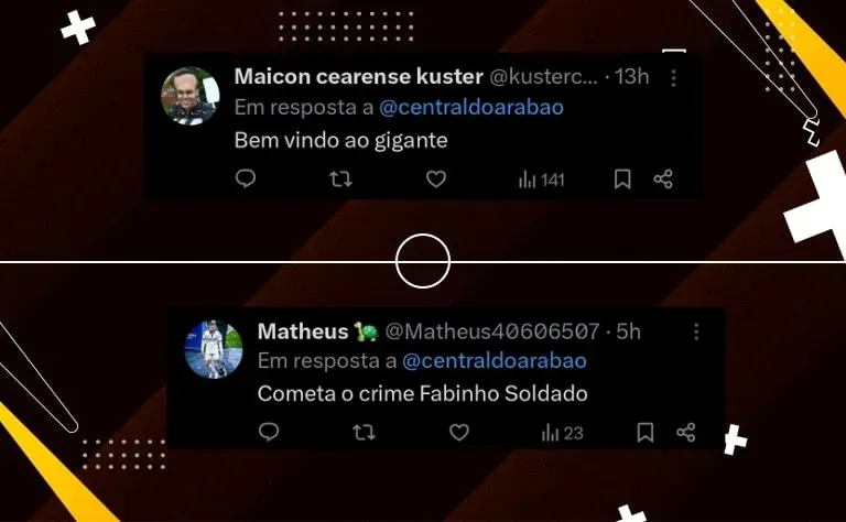 Repercussão via Twitter