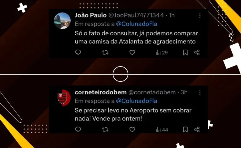 Repercussão via Twitter