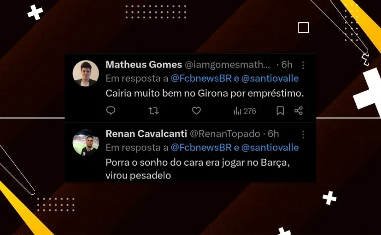 Repercussão via Twitter