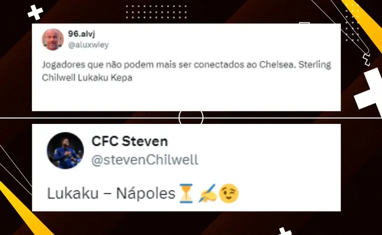 torcedores comentam sobre a situação de Lukaku