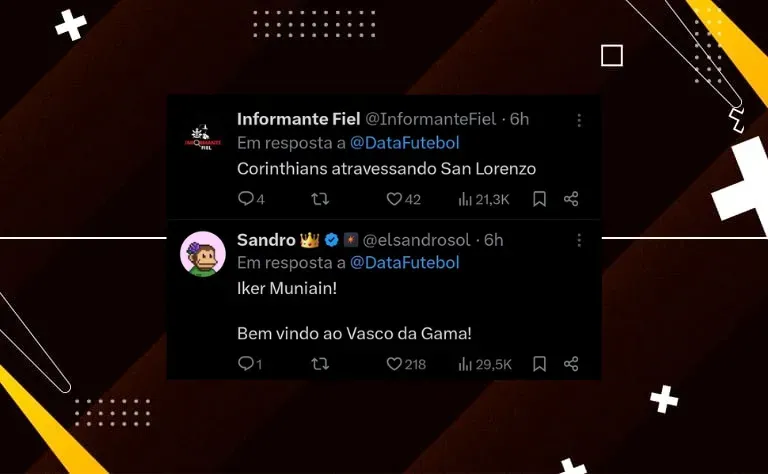 Repercussão via Twitter