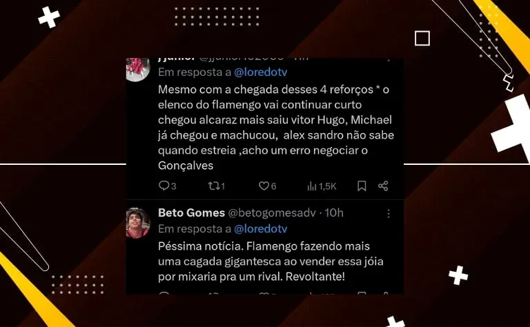 Repercussão via Twitter