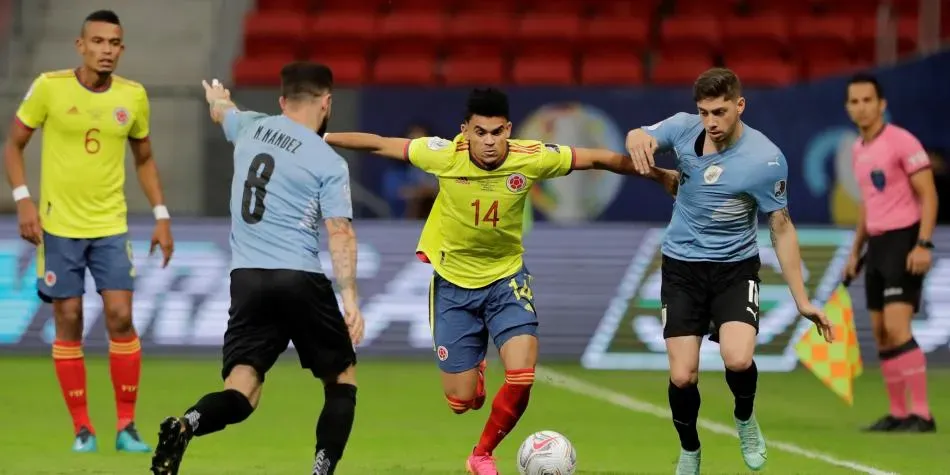 Colombia vs. Uruguay en la Copa América