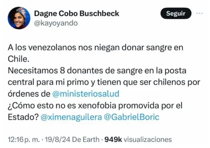 El reclamo que desató la polémica en X.