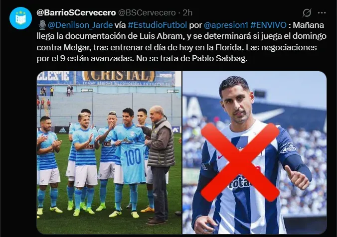 Fuente: @BSCervecero