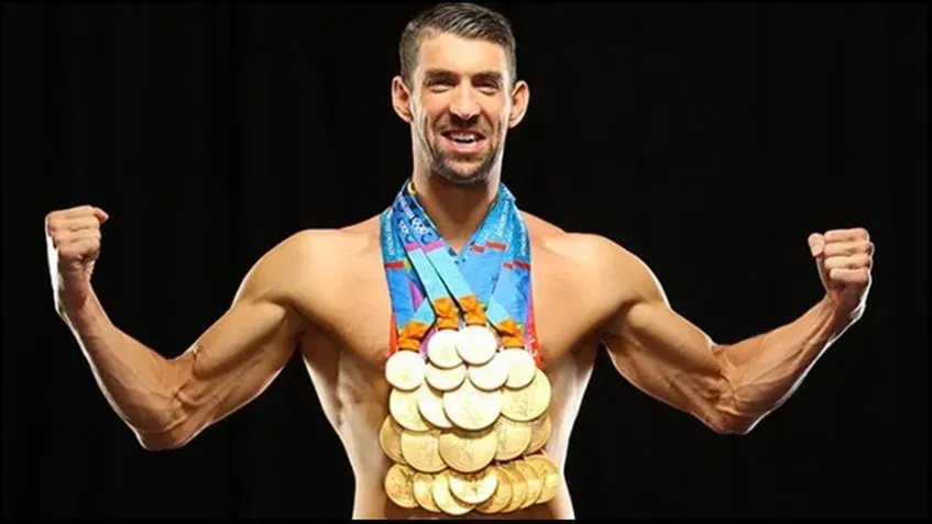 23 medallas doradas en los Juegos Olímpicos, el inigualable récord de Phelps.