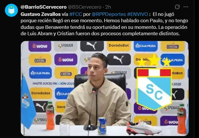 Fuente: @BSCervecero