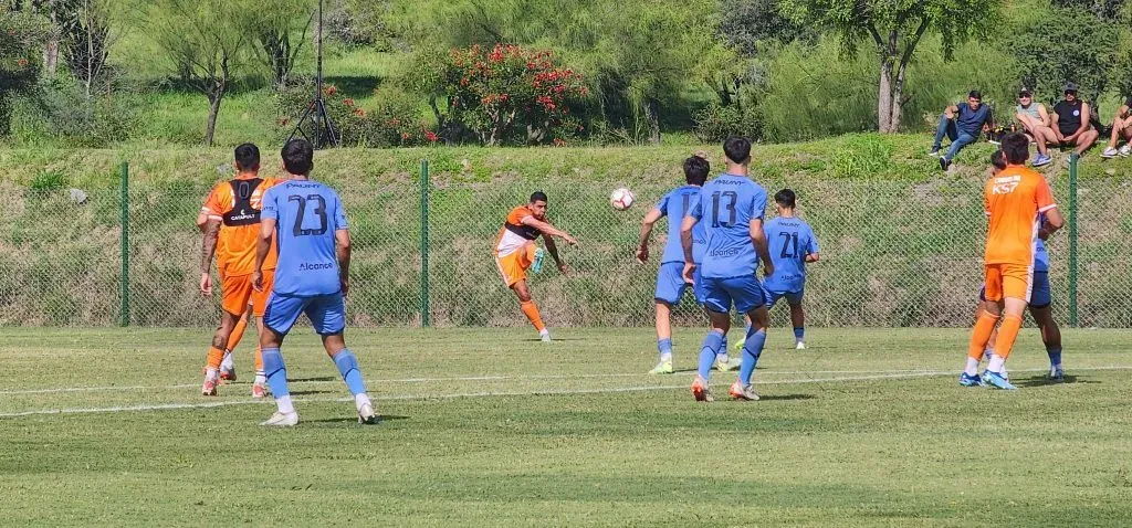 Cobreloa sumó un amistoso con la reserva de Belgrano | Twitter: Hugo Marambio/En La Línea