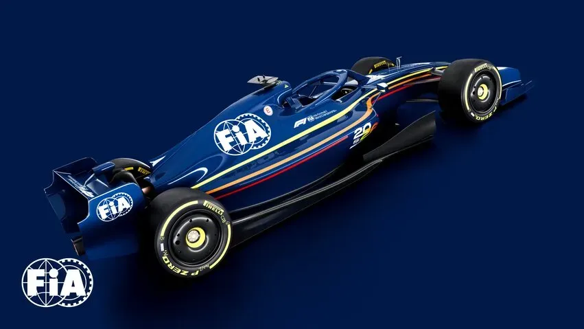 La FIA esbozó como cree que serán los monoplazas en 2026, con las nuevas regulaciones.