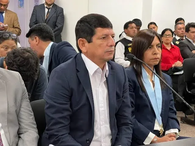 Agustín Lozano en una audiencia pasada. (Foto: Twitter).