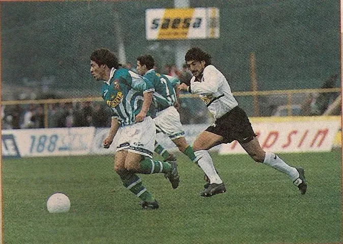 Registro de la primera visita del Cacique a Puerto Montt. Imagen: Historia de Colo Colo.