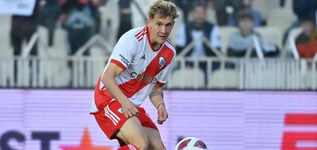 Colidio volvió a ser titular en River