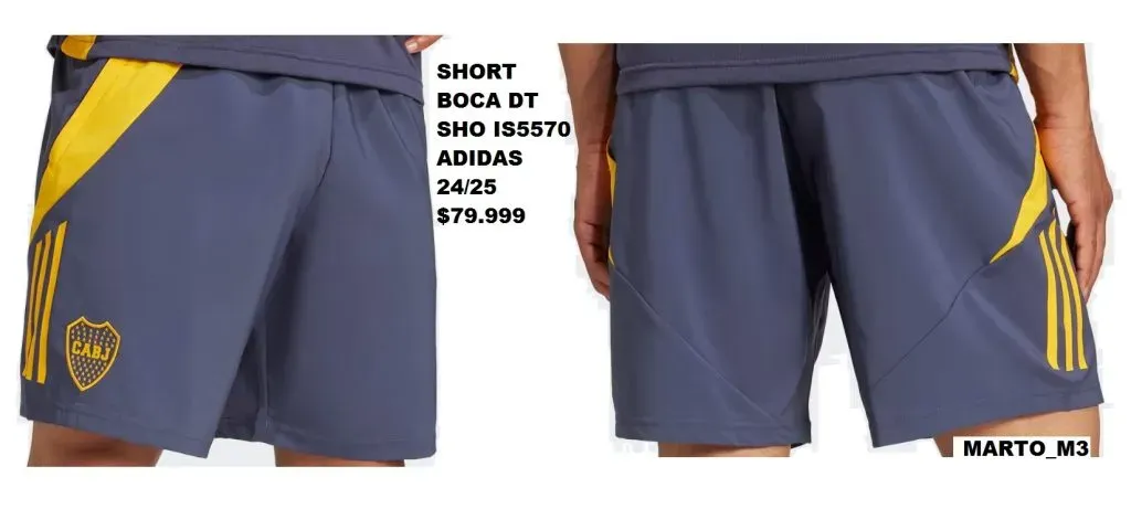 El short de descanso de Boca.