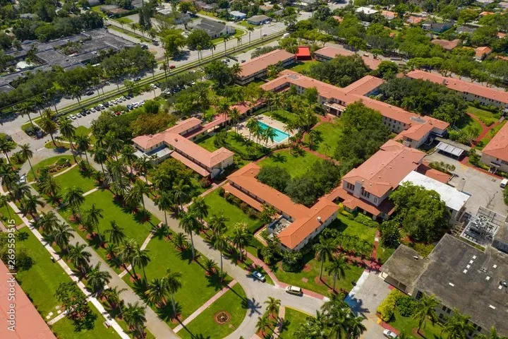 El campus de Barry University.