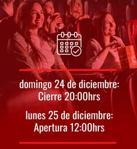 El anuncio de Cinemark en su historia.