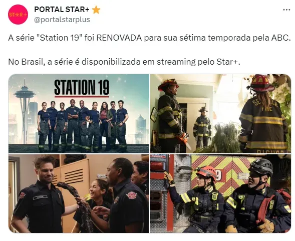 Star+: Station 19 retorna ao streaming com NOVA TEMPORADA; Série
