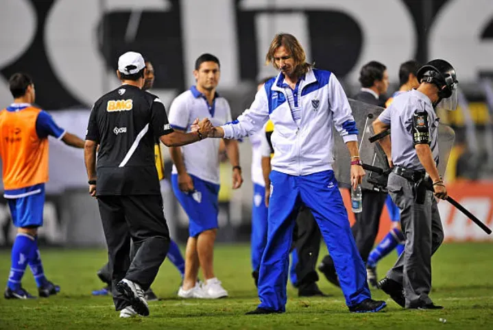 Ricardo Gareca durante su primer ciclo en Vélez Sarsfield: fue semifinalista de la Libertadores 2011. (Getty Images).