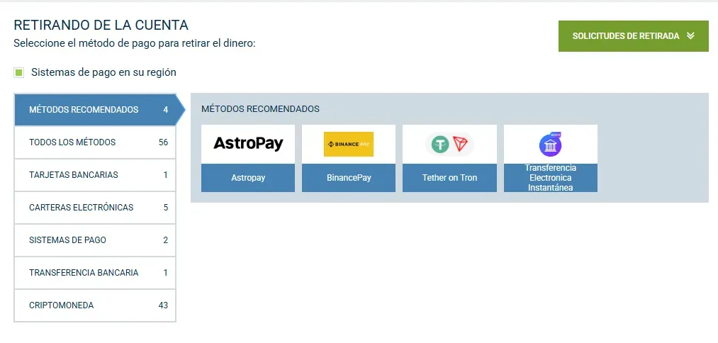 Captura realizada desde 1xbet el 22/03/2025