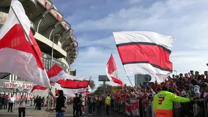 Se espera un histórico banderazo de los hinchas de River previo a la revancha de la semifinal de la Copa Libertadores 2024 (FOTO: PRENSA RIVER).