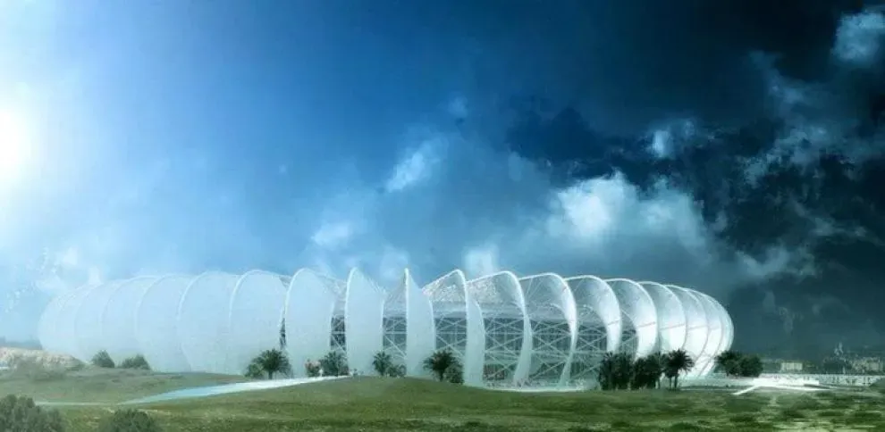 Así será el futuro estadio de Casablanca en Marruecos. ¿Les alcanzará para recibir la final del Mundial 2030? | Foto: Archivo.