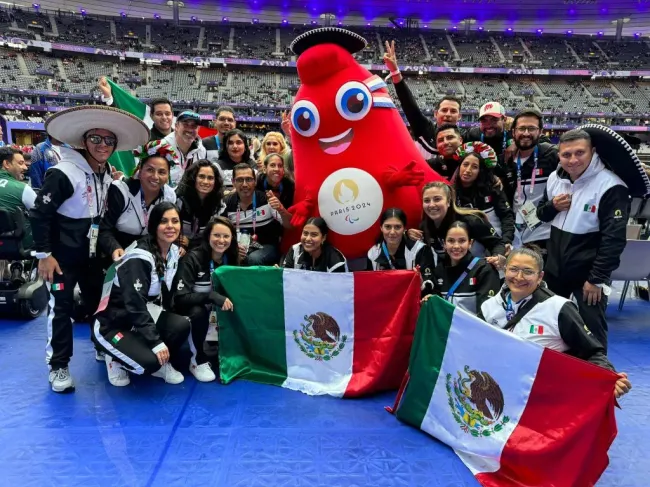 La delegación mexicana obtuvo 17 medallas en París, obteniendo tres oros. (Comité Paralímpico Mexicano oficial).