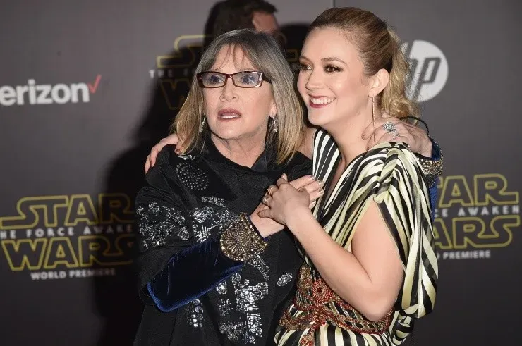 Carrie Fisher y Billie Lourd (Fuente: Getty Images)