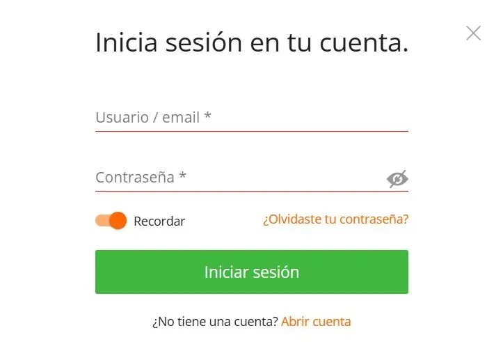 Betsson registro.