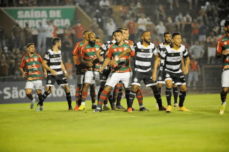 Portuguesa ficou no empate contra o XV de Piracicaba     (Foto: Dorival Rosa/Portuguesa)