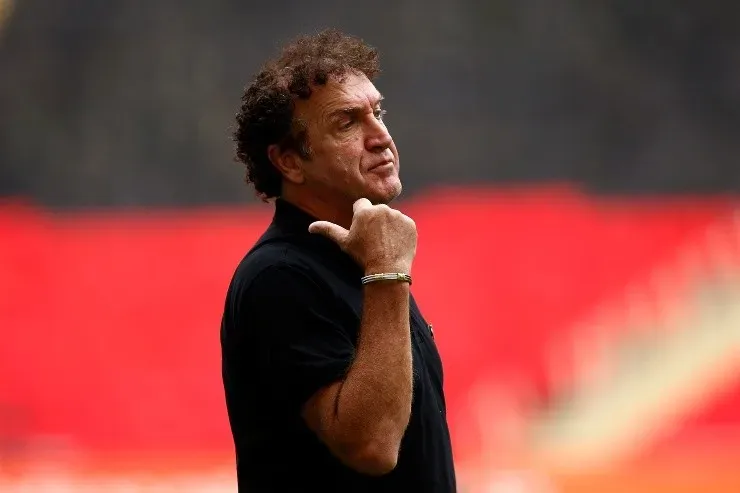 Técnico Cuca, do Santos. (Foto: Wagner Meier/Getty Images)