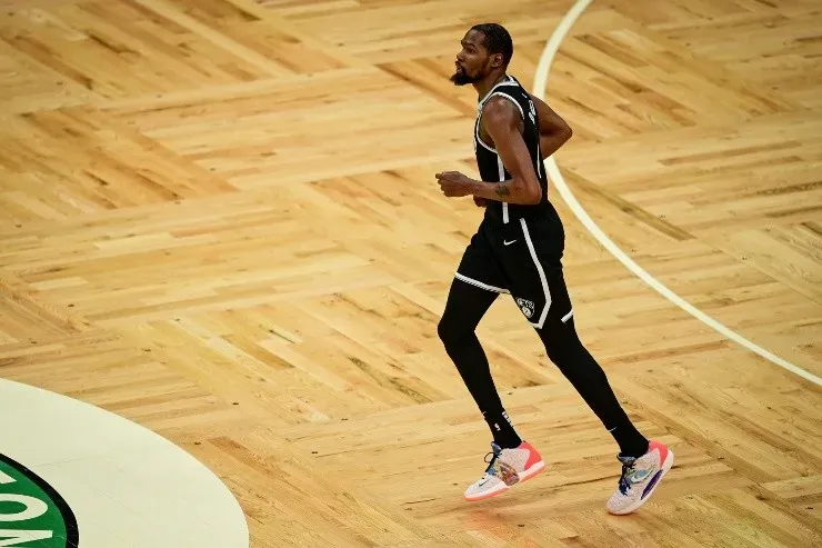 Kevin Durant pelos Nets. (Foto: Getty Images)